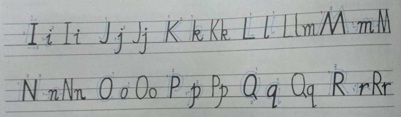 26英文字母表的顺序 26个英文字母大小写