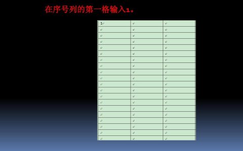 word自动排序号123  word文档序号怎么自动排序