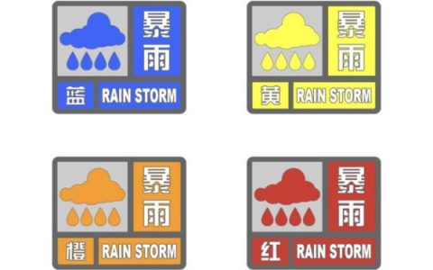 暴雨级别 暴雨分为哪四个等级