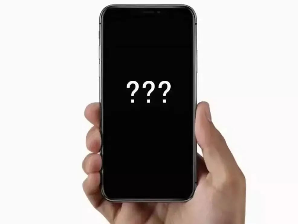 iphonex黑屏有声音不亮屏应该怎么处理？