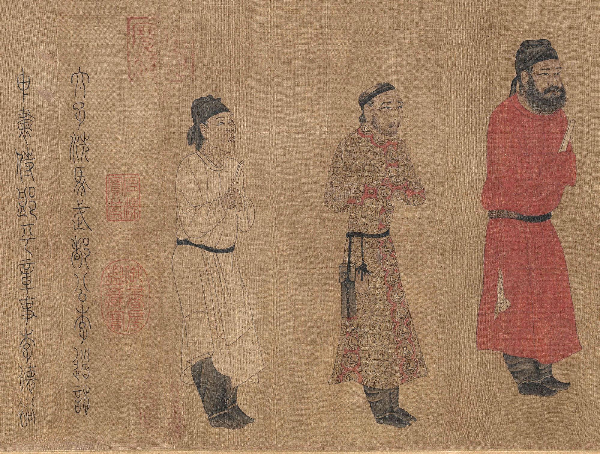 赏国画：李子侯 | 阎立本《步辇图》
