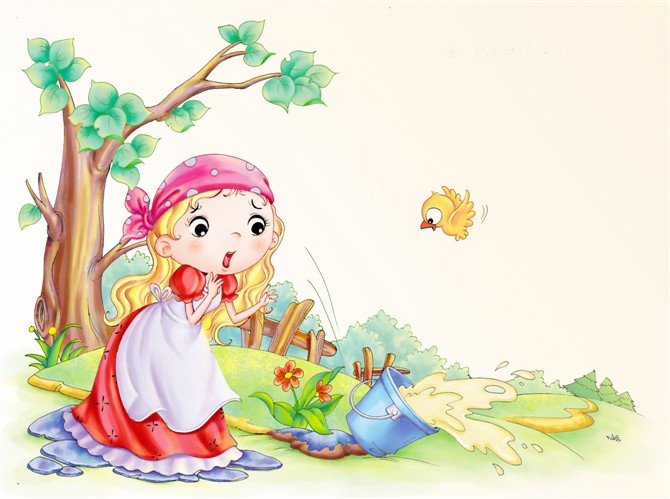 挤牛奶的姑娘是说什么？挤牛奶的姑娘告诉我们什么道理