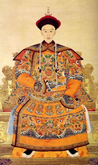 清朝十二帝顺序（清朝十二帝顺序简介，历代皇帝官方肖像）