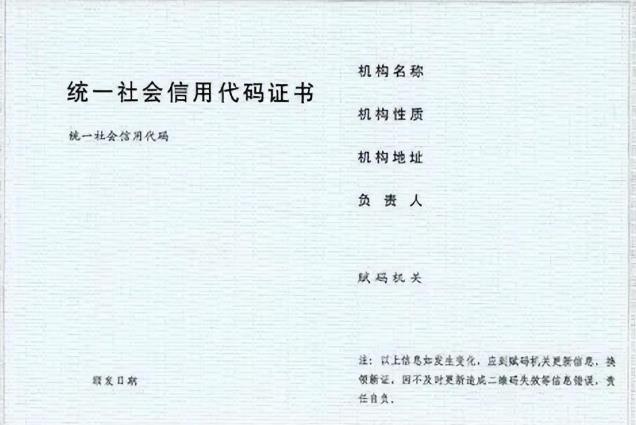 组织机构代码是什么？分清组织机构代码和社会信用代码吗