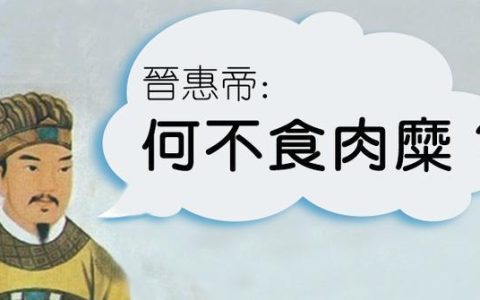 何不食肉糜这句话什么意思（何不食肉糜典故原文）