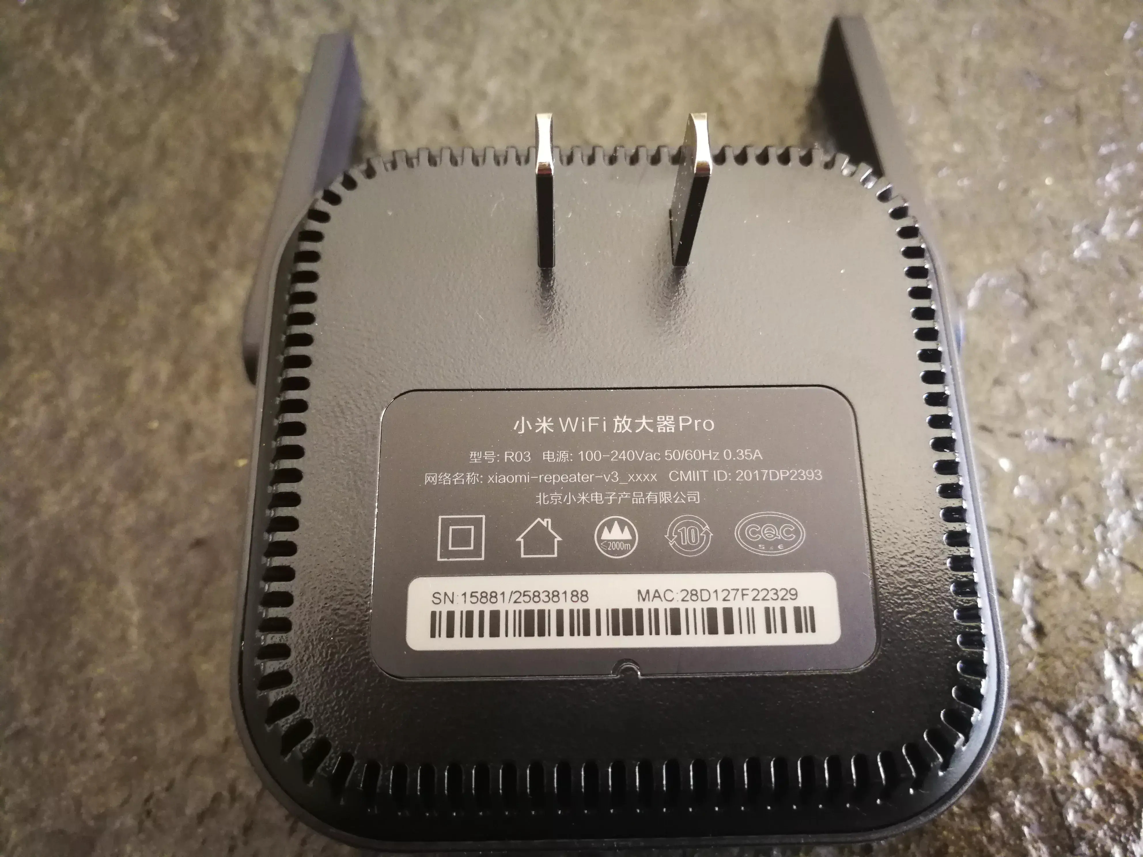 小米wifi放大器pro黄灯一直闪烁怎么办？