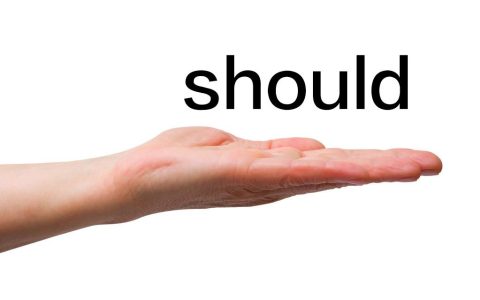 should是什么词性？should什么意思