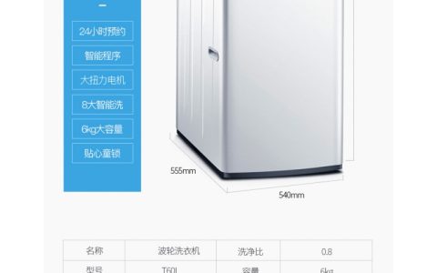 洗衣机几公斤是什么意思