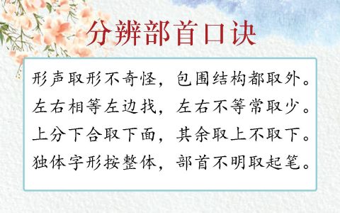 部首和偏旁一样吗？偏旁和部首怎么区分