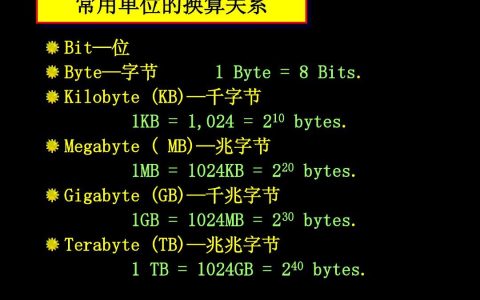 一个字节包括多少个二进制位（一个字节有几个二进制位）