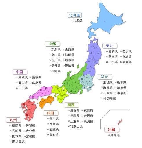 日本领土组成（日本的行政区划）