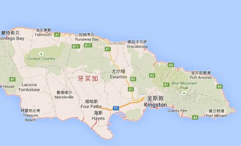牙买加是哪个国家的（牙买加是哪个洲）