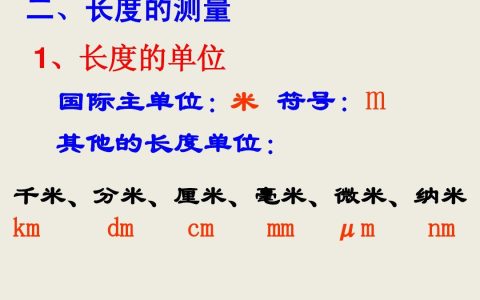 纳米是一种什么单位（纳米是什么单位的）