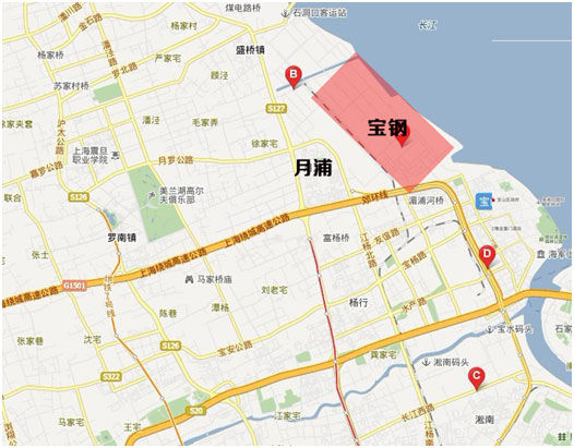 宝钢在哪个城市（宝钢位于哪个城市）