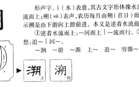 沿溯阻绝的溯什么意思？