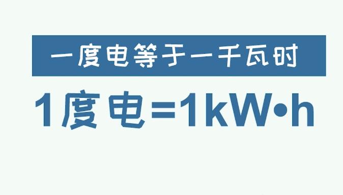 一度电等于多少毫安？