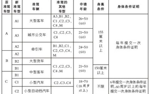 c3驾照可以开什么车型（适合c3证开的车型）