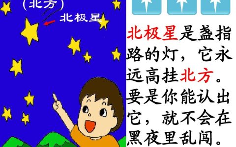 北极星是盏指路灯仿写句子（北极星是盏指路灯是什么修辞手法）