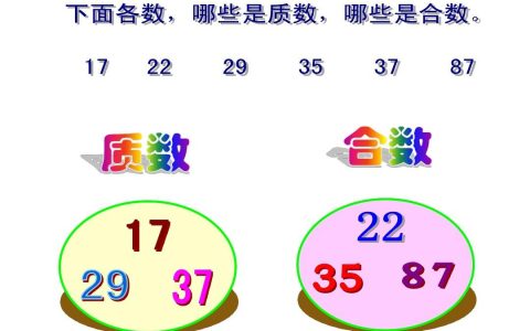 什么是质数?什么是合数?