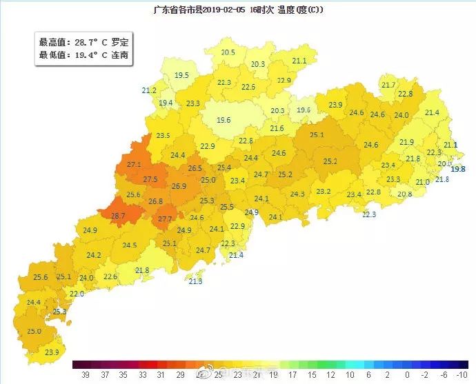 广东温度常年大概在多少（广东冬天温度一般在几度）