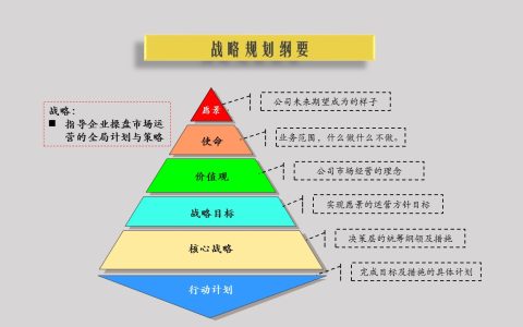 战略目标指的是什么（战略目标包括哪些内容）
