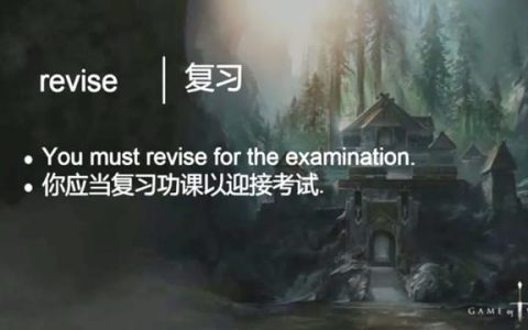 revise什么意思（revise和review的区别）