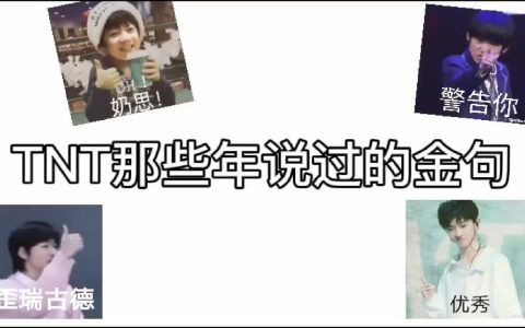 tnt神仙语录（tnt中的金句）