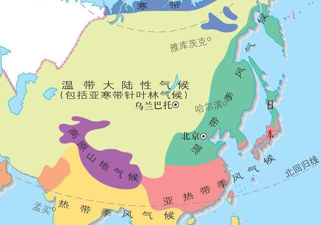 东亚季风气候的特点（东亚季风气候的特点和成因）