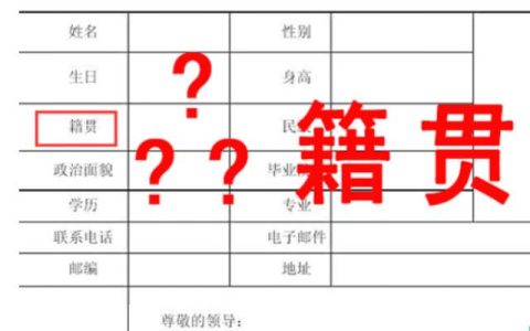 籍贯是指哪里？籍贯的法律依据