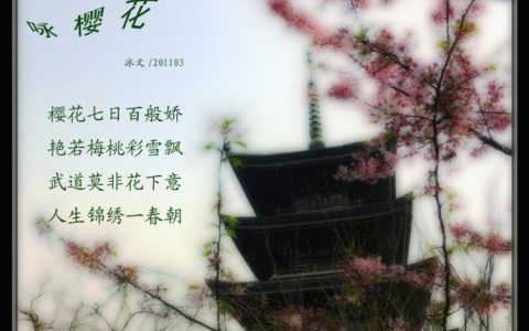 形容樱花的诗句（形容樱花的唯美句子）