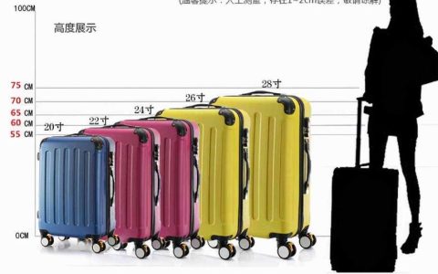 行李箱飞机上能带多大的？行李箱的尺寸