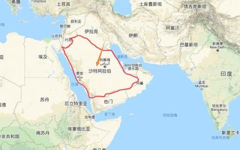 阿联酋在地图上的位置（阿联酋属于哪个洲）