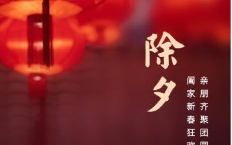 除夕暖心文案,除夕文案,走入你心