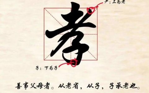 国学百善孝为先词,《国学心语》百善孝为先